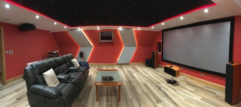 UK Home Cinema star ceiling